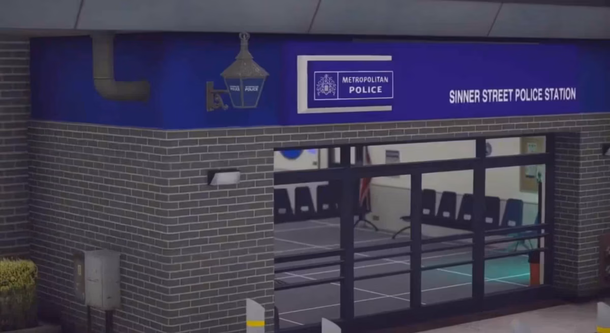 Sinner Street Policestation FiveM vista previa del recurso 4