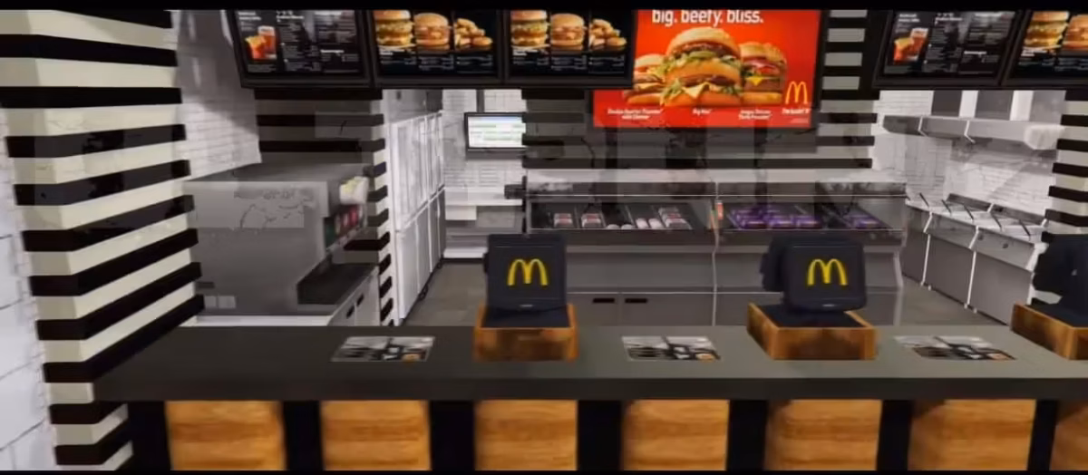 McDonalds Legion Square (MLO) FiveM vista previa del recurso 2