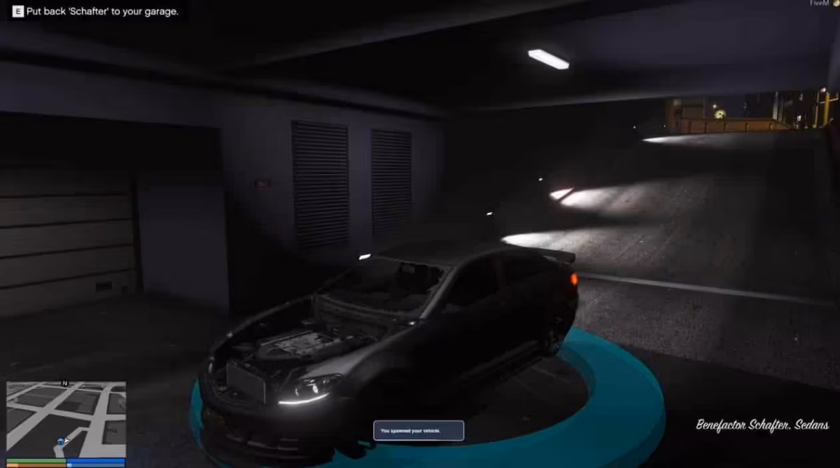 ESX Garages FiveM vista previa del recurso 2