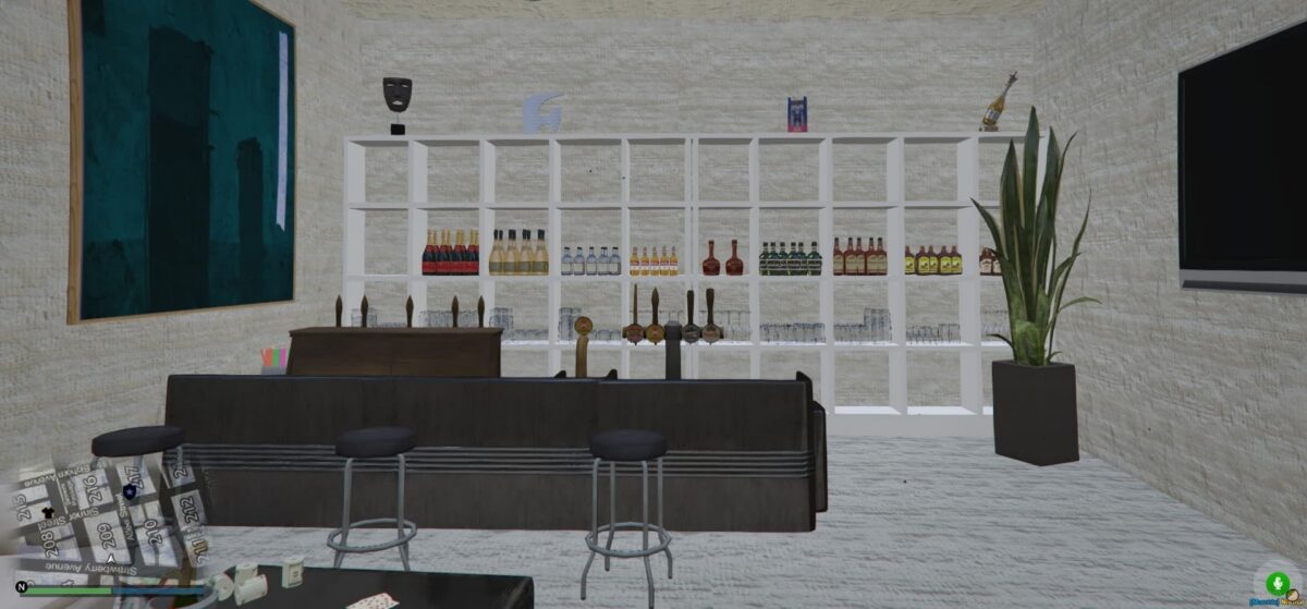 FiveM Bar Map cerca del Parque FiveM vista previa del recurso 2
