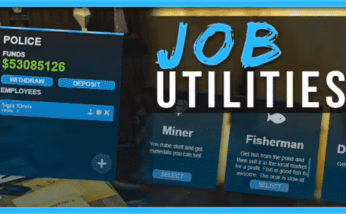 Core Job Utils FiveM resource preview