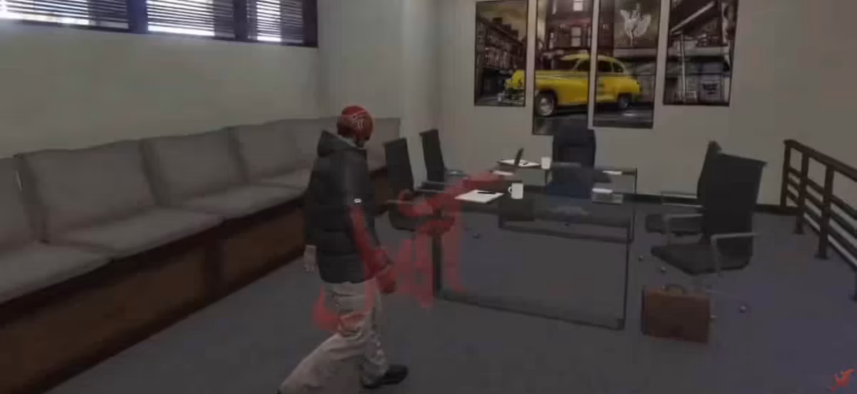 Vista previa del recurso de la Oficina de Taxis Unclejust FiveM 2