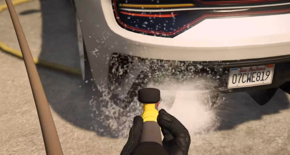 Lavado de autos FiveM (Pistola de agua a presión) Vista previa del recurso FiveM 2