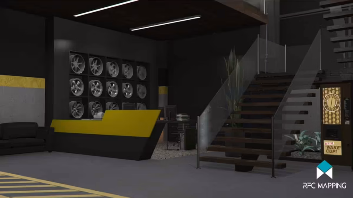 East Customs Garage MLO [Taller de Coches, Tienda de Tuning] FiveM vista previa del recurso 7