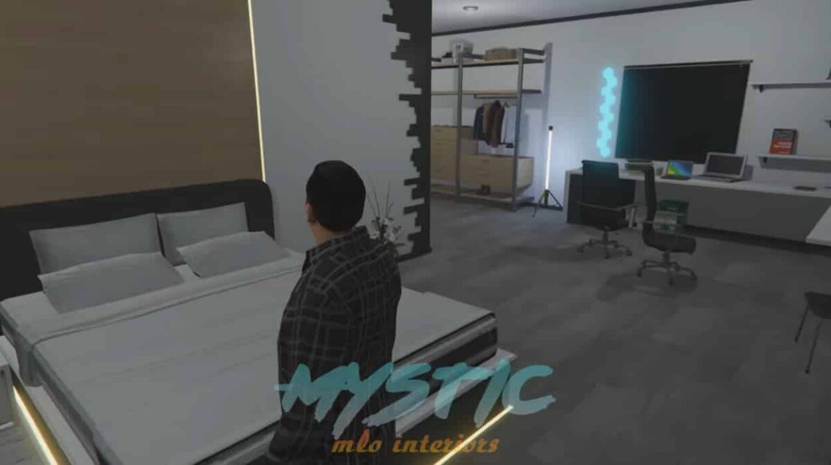 FiveM Casa de neón de Vinewood FiveM vista previa del recurso 5