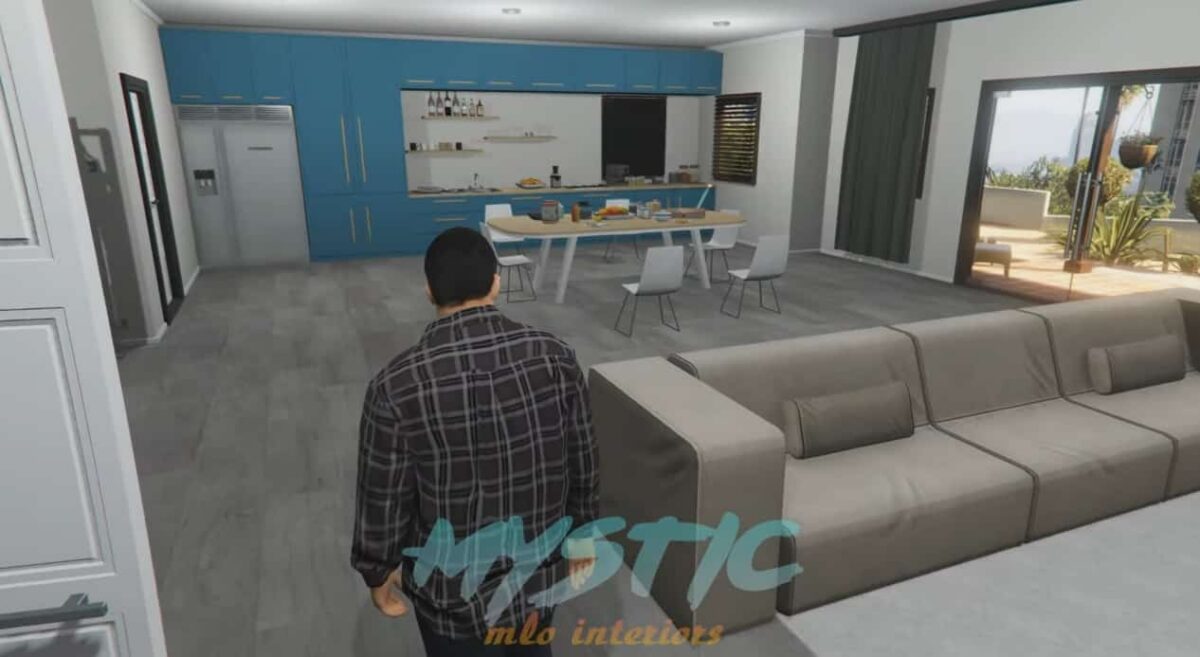 FiveM Casa de neón de Vinewood FiveM vista previa del recurso 4