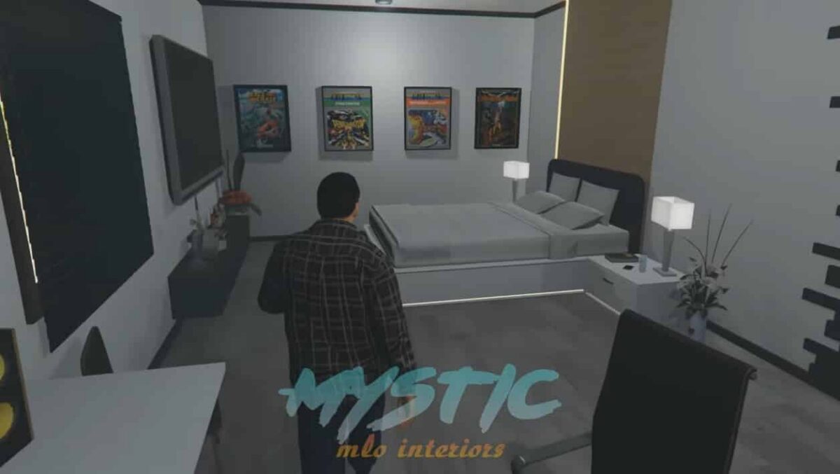 FiveM Casa de neón de Vinewood FiveM vista previa del recurso 2