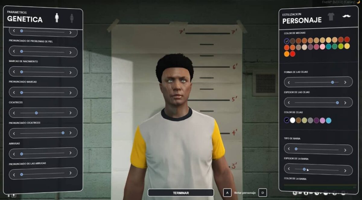 Vista previa del recurso 2 de Vex Character Creator FiveM