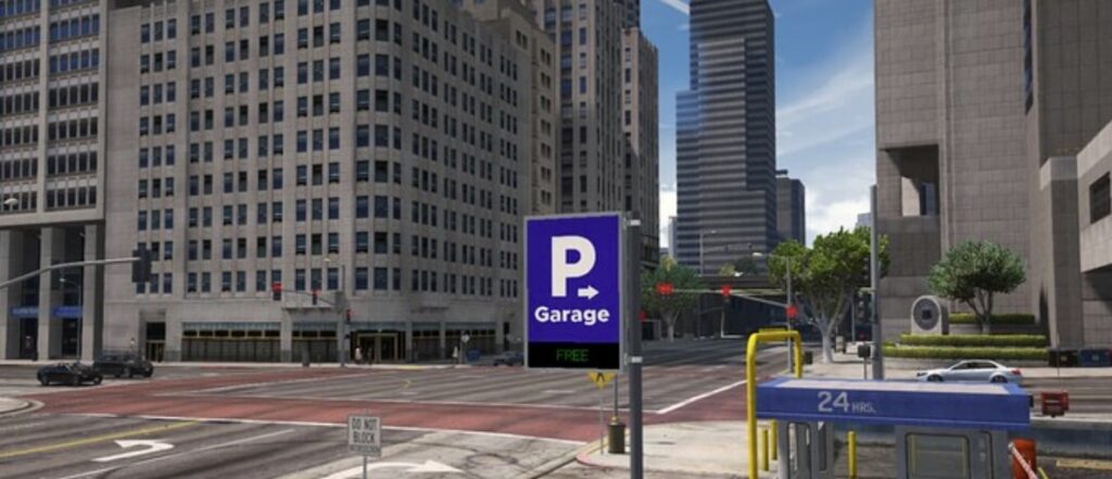 FiveM Parking Signs