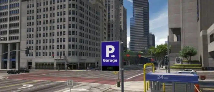 FiveM Parking Signs