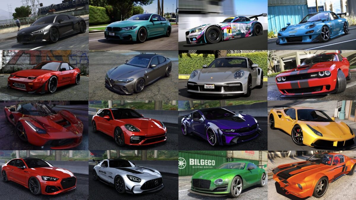 GTA 5 Ultimate Car Pack FiveM vista previa del recurso 6