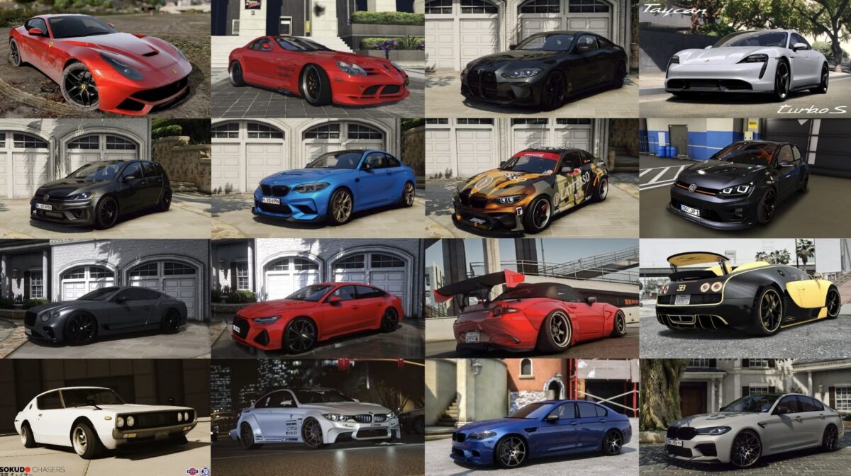 GTA 5 Ultimate Car Pack FiveM vista previa del recurso 5