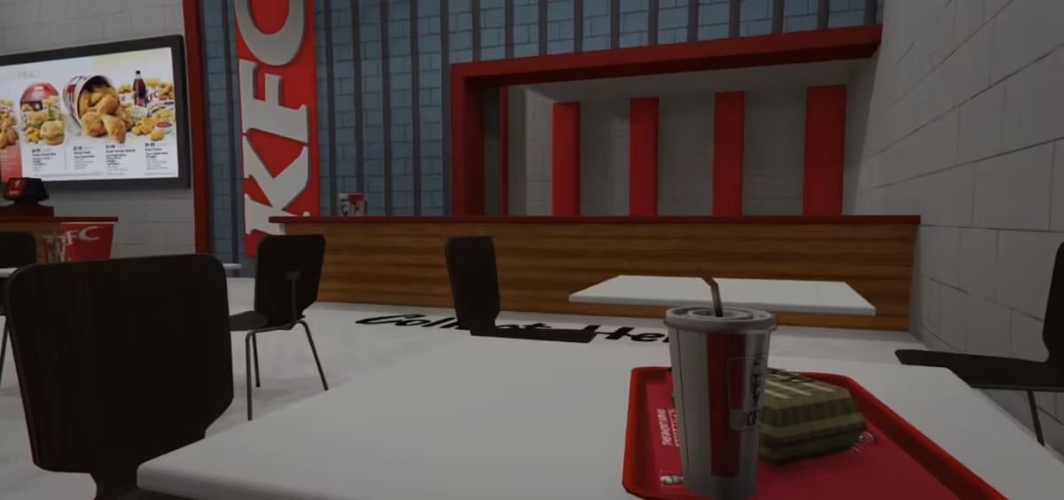 Vista previa del recurso KFC Map V2 (MLO) FiveM 3