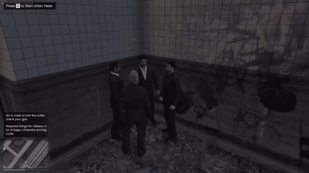 Vista previa del recurso Union Heist FiveM 3