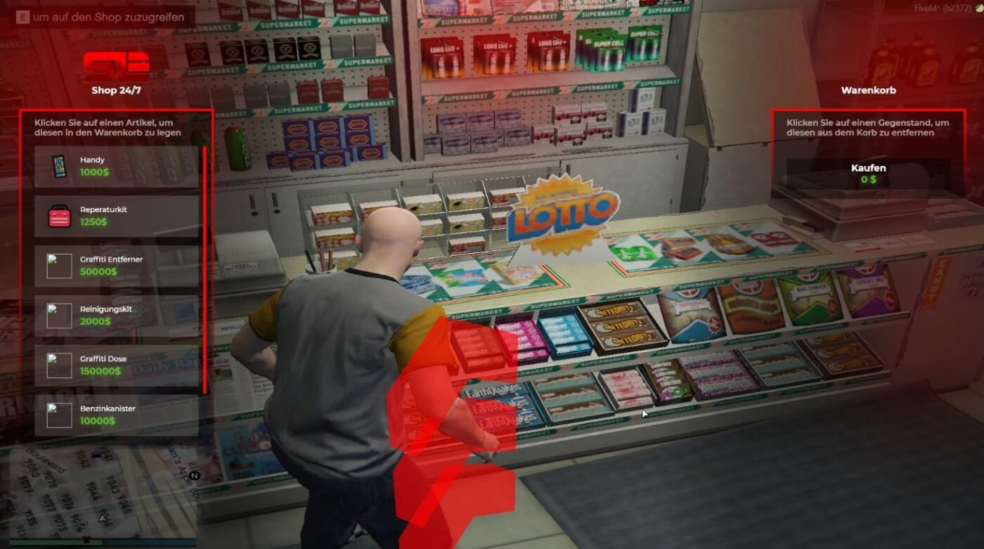 Shops UI