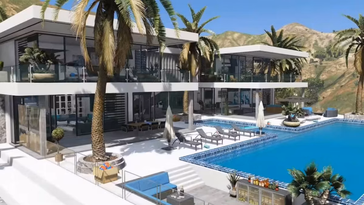 Vinewood Hills Mansion MLO FiveM vista previa del recurso 5