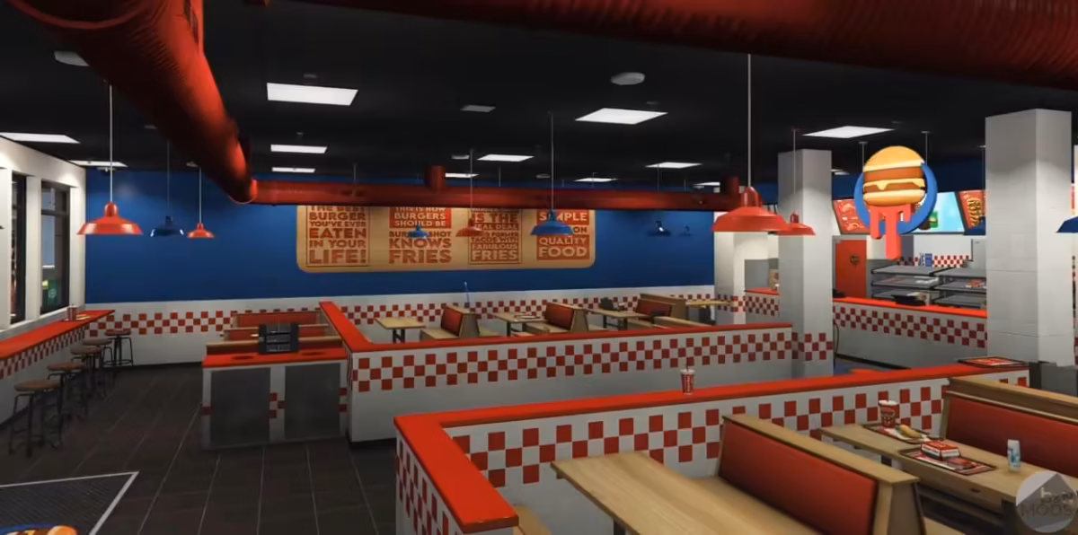 Vista previa del recurso Burger Shot VIP FiveM 3