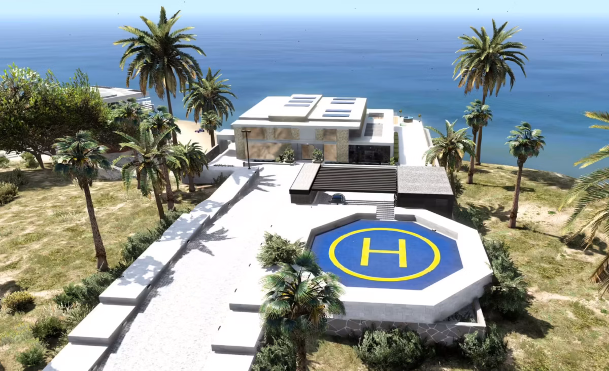 Vista previa del recurso Beach Villa MLO FiveM 2
