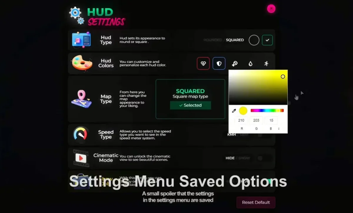 Vista previa del recurso VIP HUD V4 (QB) FiveM 10