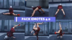 DP Emotes v4.0 FiveM animation menu preview