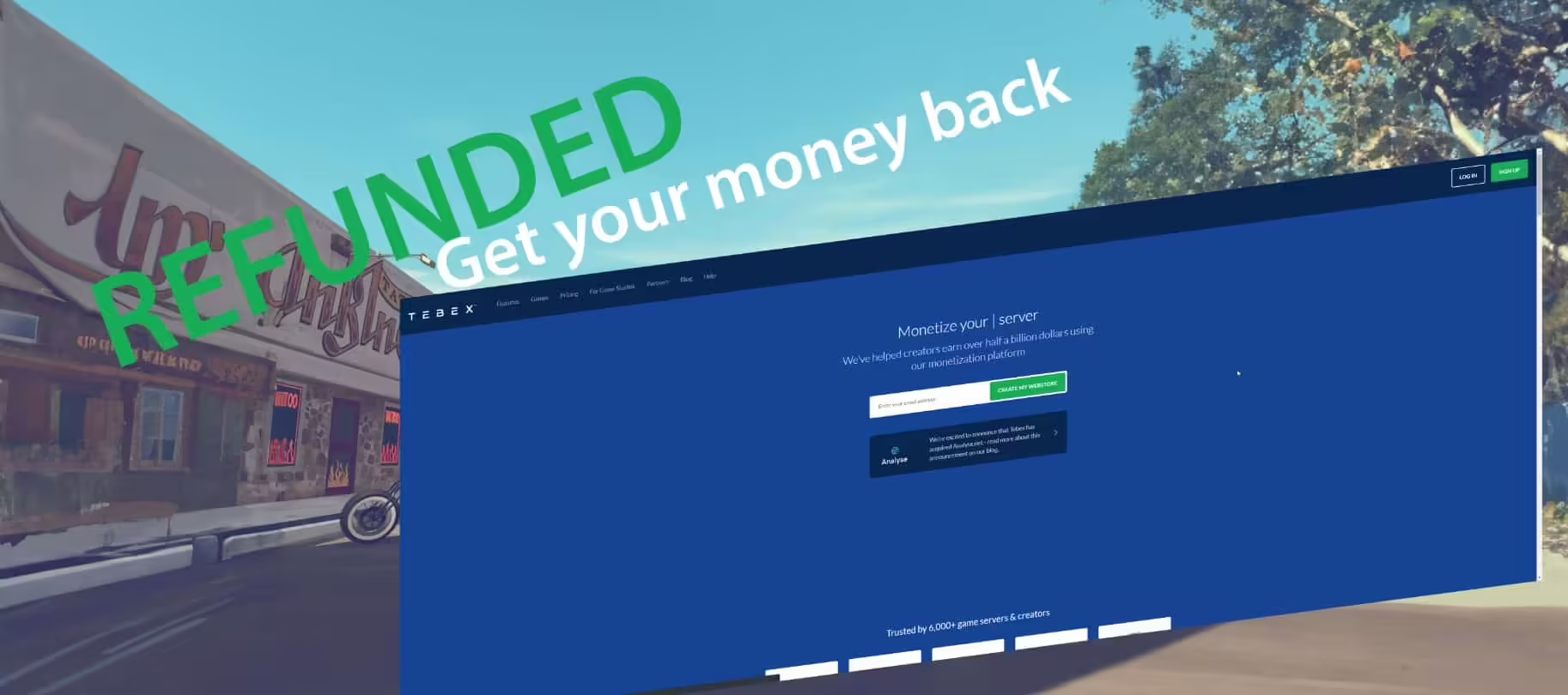 Cómo reembolsar una compra Tebex