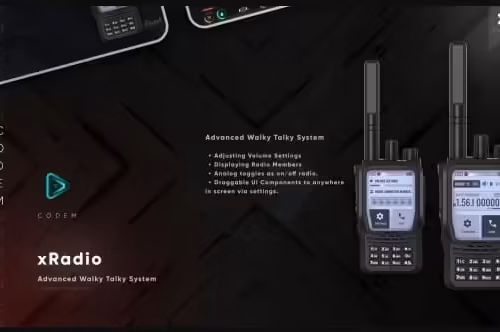 CodeM Radio FiveM resource preview