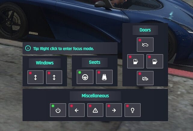 NoPixel 4.0 Car Control