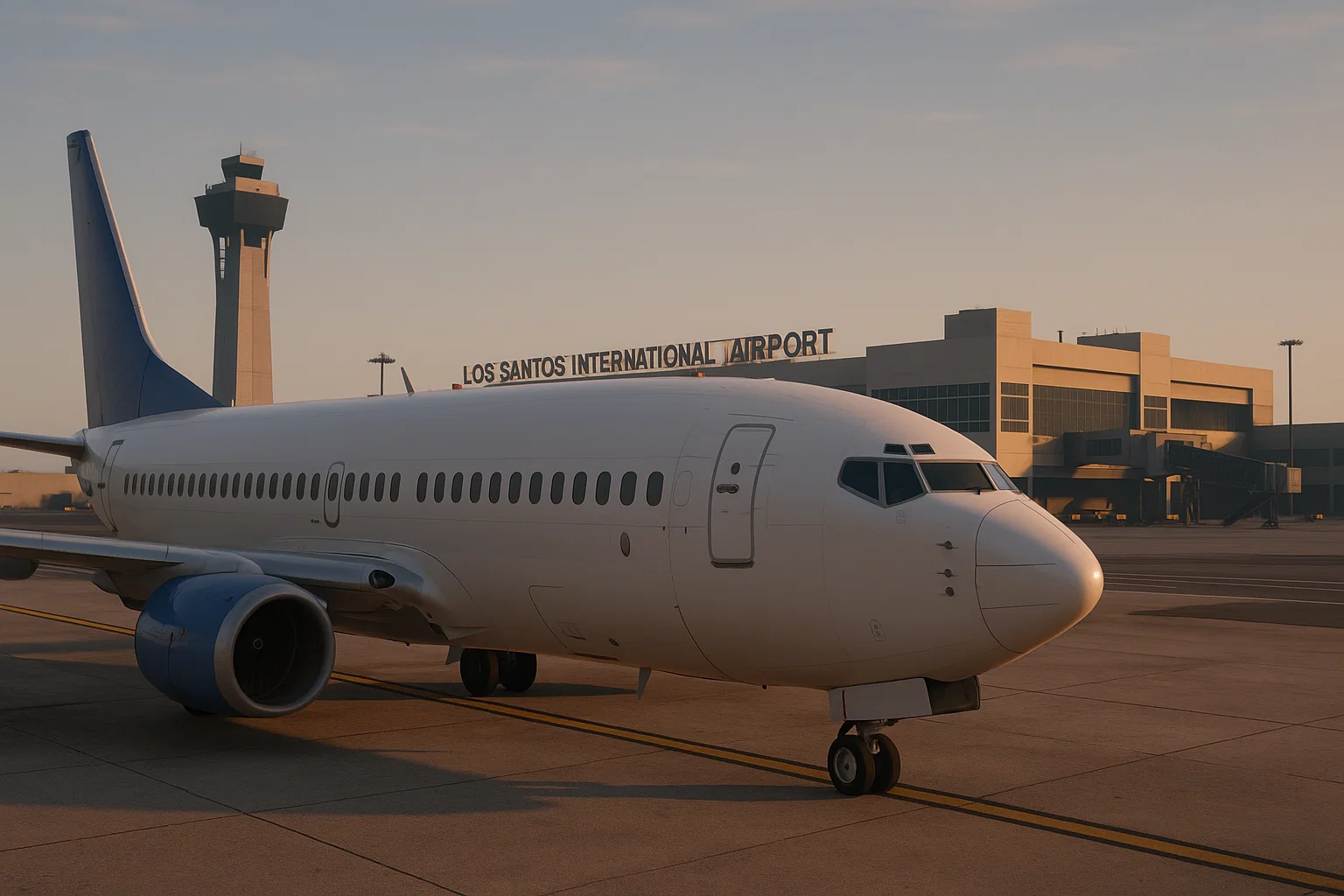 Aeropuerto de Los Santos. -Conseguir nuevos jugadores