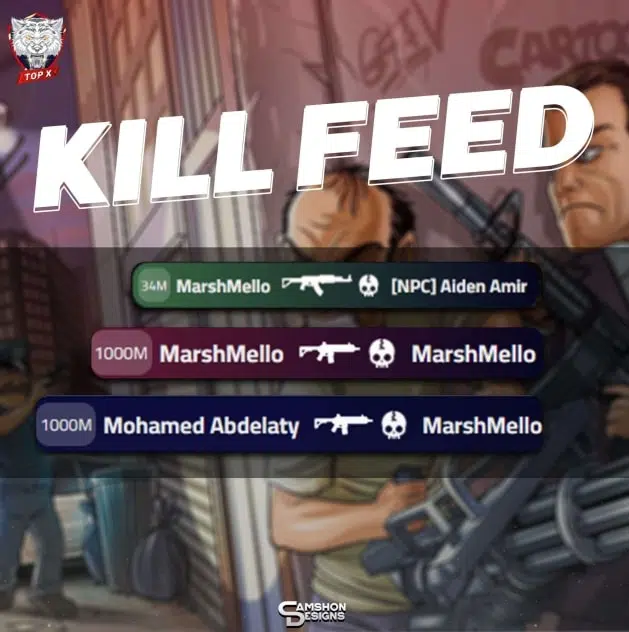 TopX Killfeed