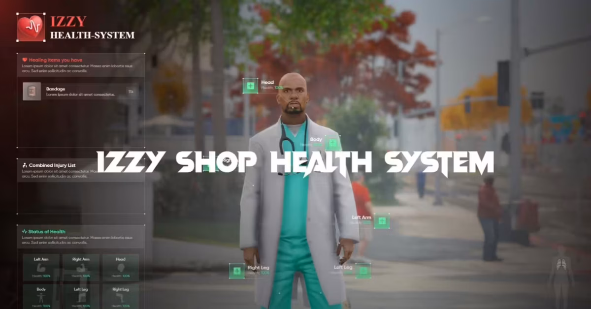 FiveM Health System Sistema de Salud FiveM