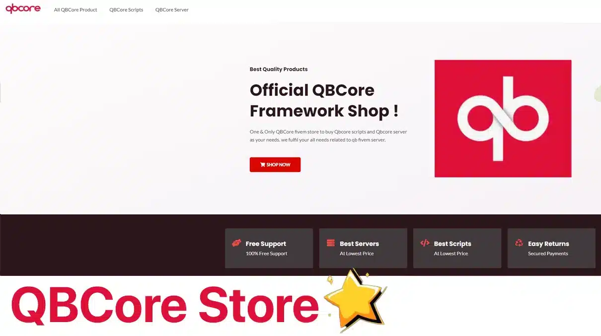 QBCore Store