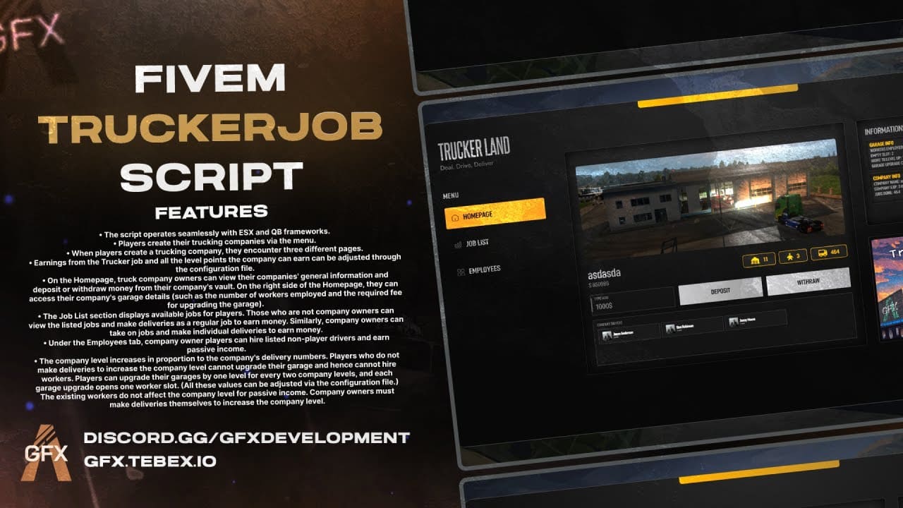 FiveM Trucker Job