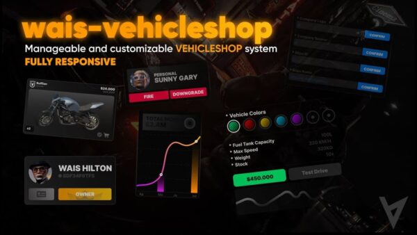 wais vehicleshop