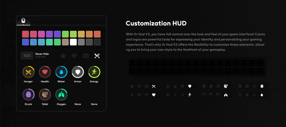 0R HUD V3 FiveM preview do recurso 4