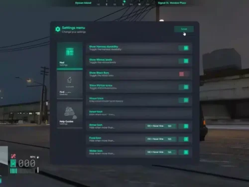 LD HUD 4.0 FiveM resource preview