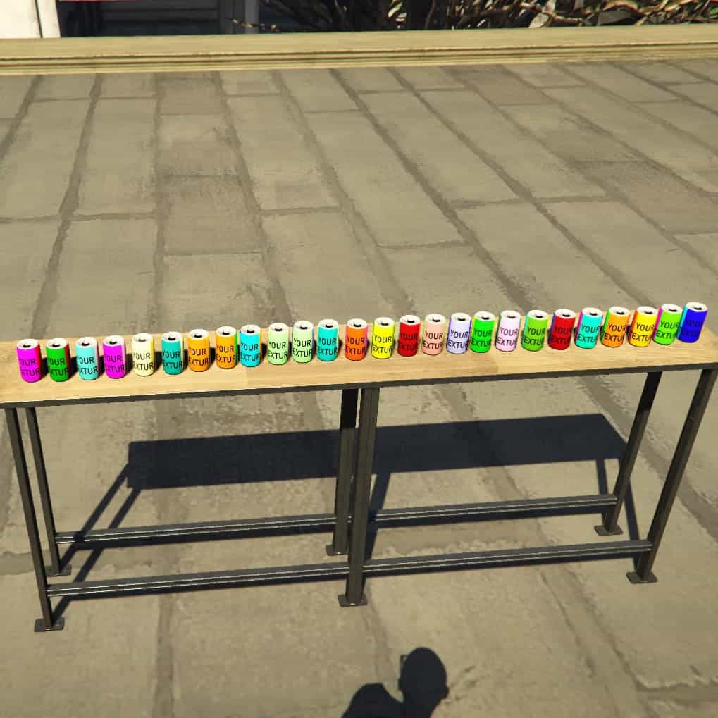 [PROPS] Lata de bebida personalizada