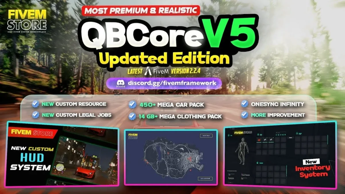 QBCore V5 FiveM vista previa del recurso 2