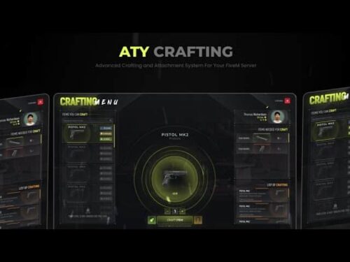Aty Crafting FiveM resource preview