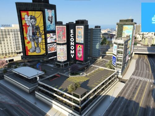 Garage Center MLO FiveM resource preview