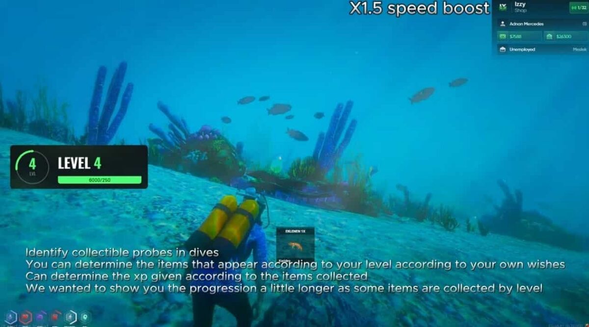 Trabajo de buceo (Izzy) vista previa del recurso 2 FiveM