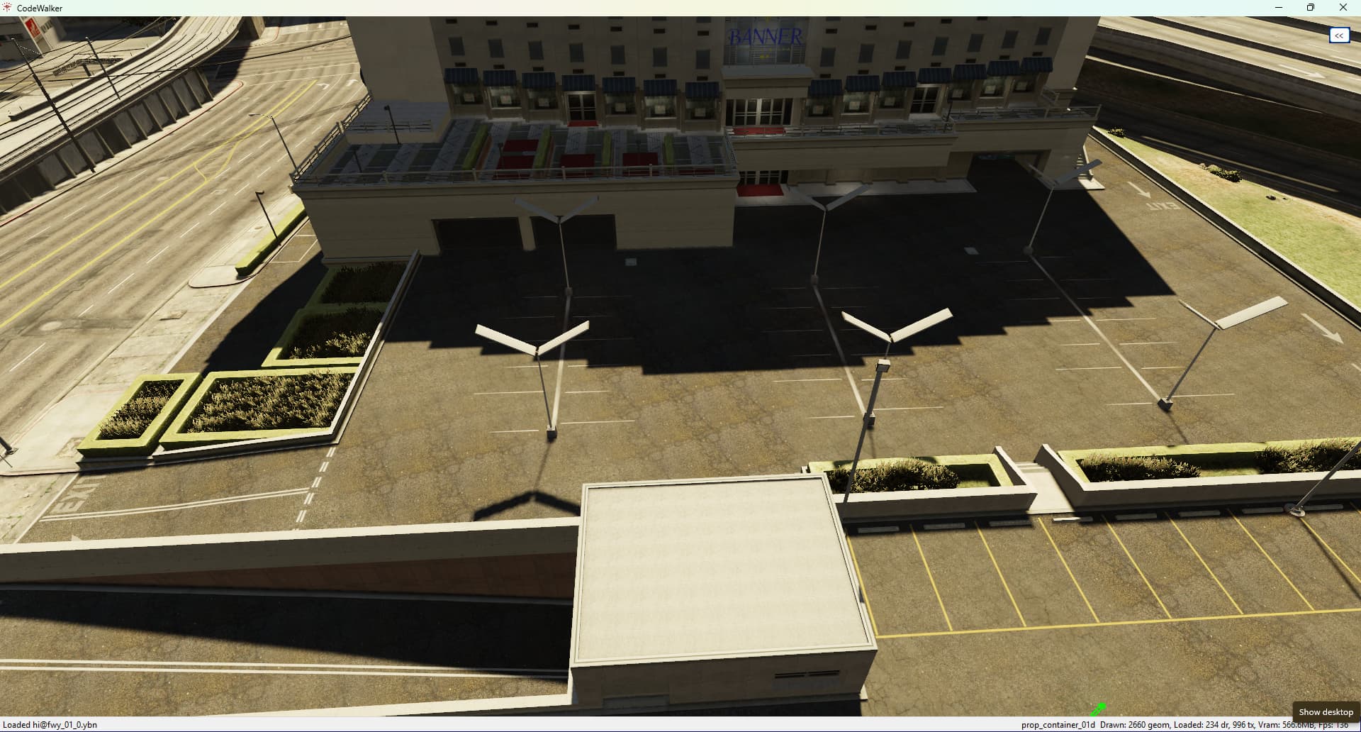 Estacionamiento Banner MLO para FiveM