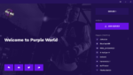 Vista previa del recurso FiveM Purple World Launcher | HiFiveM