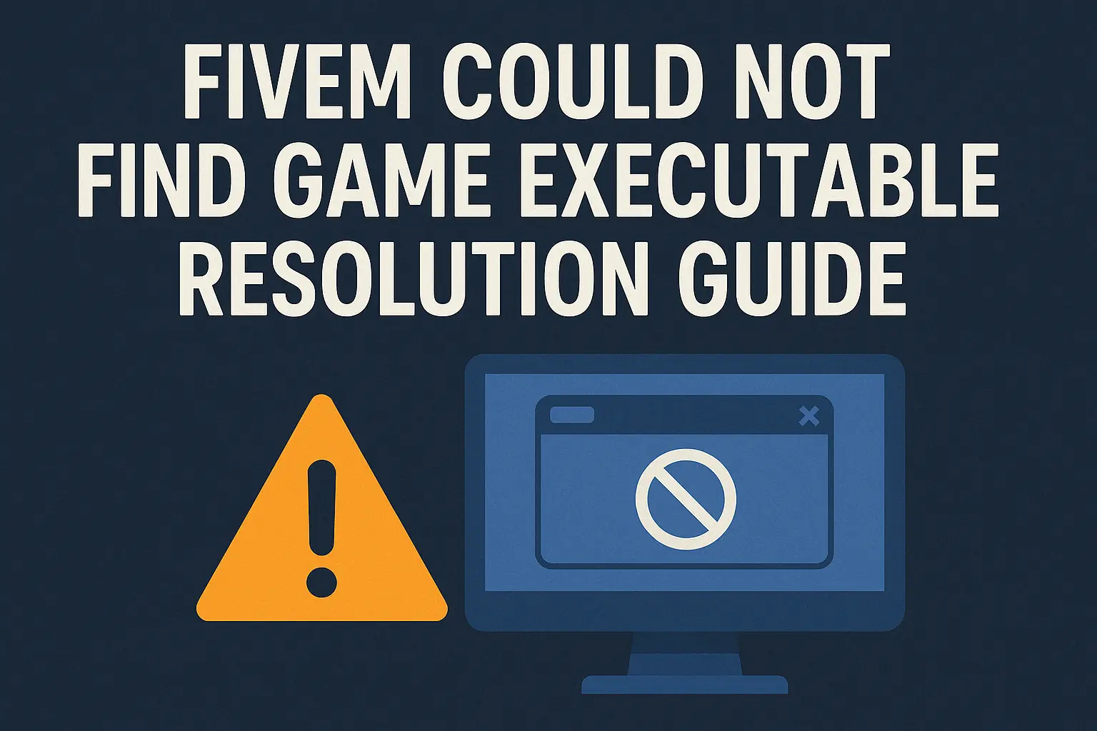 FiveM no pudo encontrar el ejecutable del juego