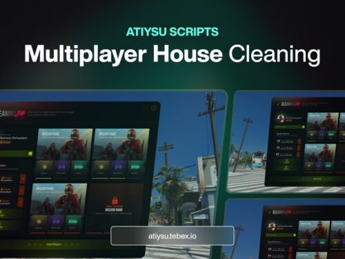 house cleaning fivem