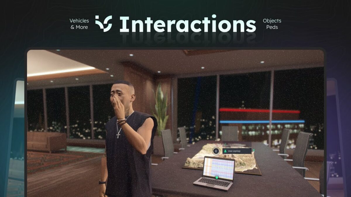 interactions Interactions V2 FiveM resource preview
