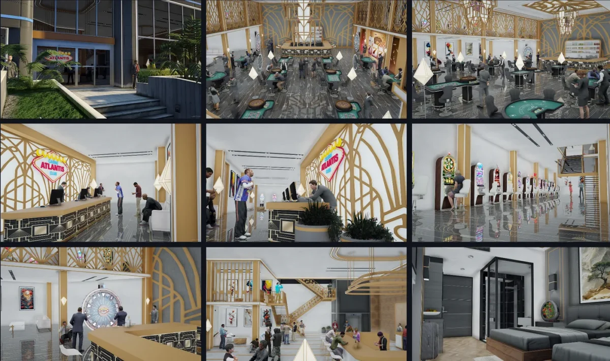 Visualização do recurso Casino Atlantis Club FiveM 3