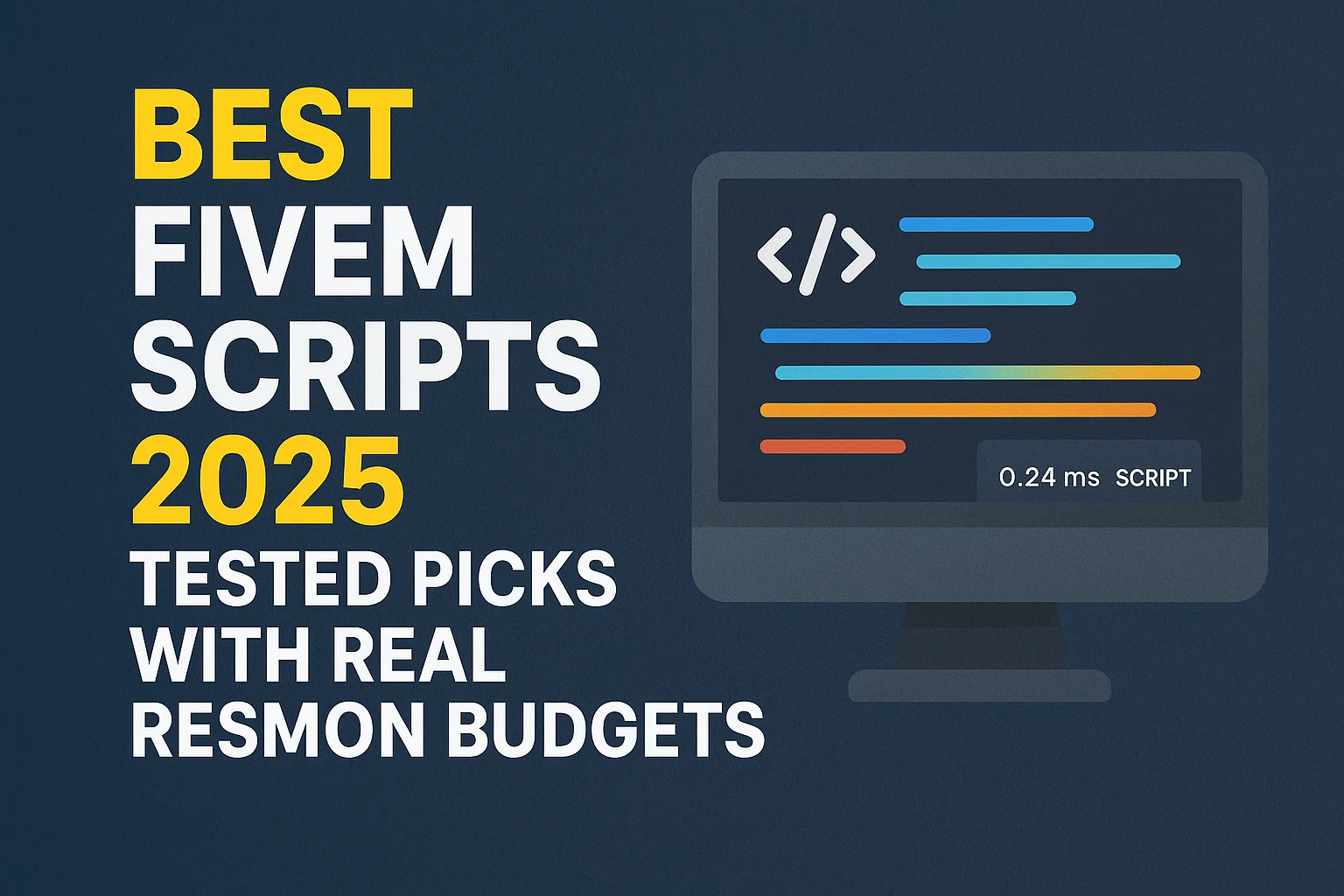 Mejores FiveM Scripts 2025: Selecciones probadas con resmon real…