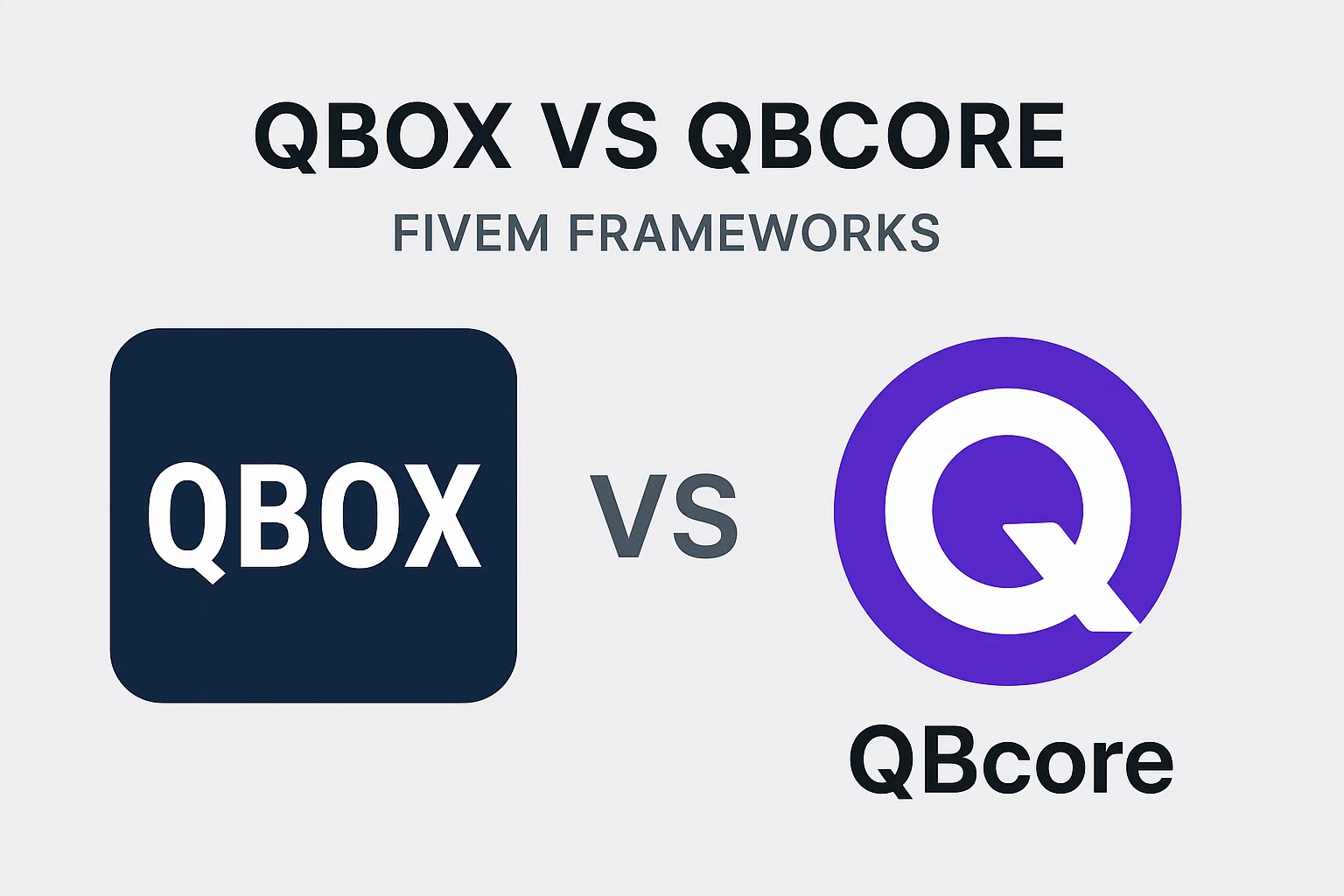 QBOX frente a QBCORE