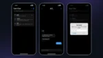 Interface do aplicativo DarkChat do LB Phone v2