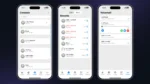 Tela inicial do LB Phone v2 com grade de aplicativos